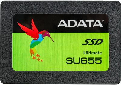SSD накопитель A-Data Ultimate SU655 ASU655SS-120GT-C 120ГБ, 2.5", SATA III