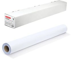 Бумага BRAUBERG Standard+ 110631, для плоттера, 1067мм х 45м, втулка 50.8мм (2"), 90г/м2, белый