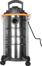 Изображение товара Строительный пылесос Вихрь СП-1500/30 серый мощный и надежный