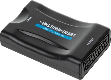 Переходник аудио-видео PREMIER HDMI (f) -  SCART (f),  ver 1.4,  черный [6894]