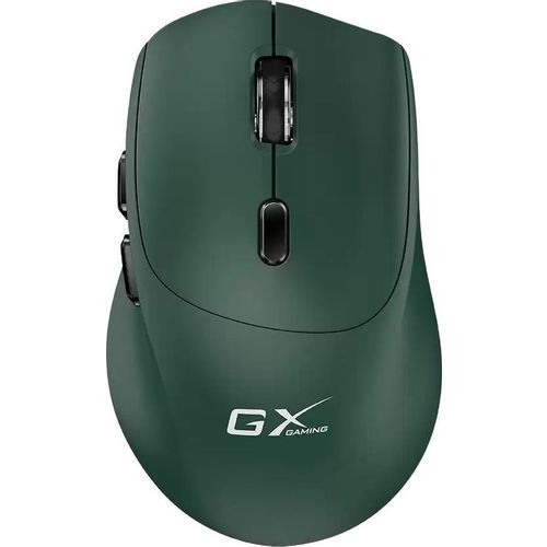Мышь беспроводная Genius Scorpion M8100, игровая, Bluetooth/Радио, оптическая, USB, 3200dpi, зеленый [31060002401]