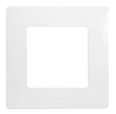 Рамка Legrand (672501) накладная 1шт ABS пластик белый