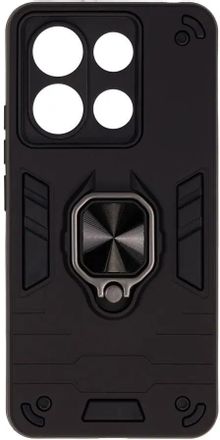 Чехол (клип-кейс) ZIBELINO Armor Case, для Xiaomi Redmi Note 13, противоударный, черный [zac-xia-rdm-not13-blk]