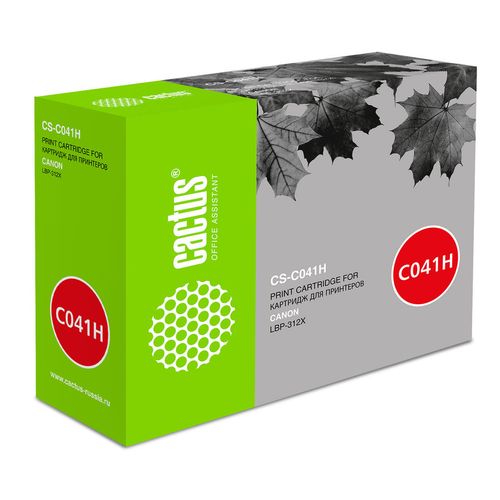 Картридж Cactus CS-C041H, 041H, черный / CS-C041H