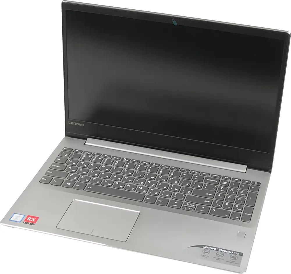 Характеристики Ноутбук Lenovo IdeaPad 720-15IKB 81AG004URK, 15.6, Intel  Core i5 7200U 2.5ГГц, 2-ядерный, 4ГБ DDR4, 1000ГБ, AMD Radeon RX550M - 4  ГБ, Free DOS, серый (1000213) смотреть в СИТИЛИНК