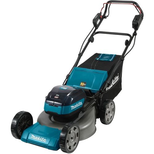 Газонокосилка аккумуляторная Makita LM001GT201, 48см, самоходная, 5Ач, с 2 АКБ, с ЗУ