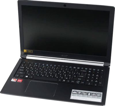 Ноутбук Acer Aspire A515-41G-T35F NX.GPYER.006, 15.6", AMD A10 9620P 2.5ГГц, 4-ядерный, 8ГБ DDR4, 1000ГБ,  AMD Radeon  RX540 - 2 ГБ, Linux, черный