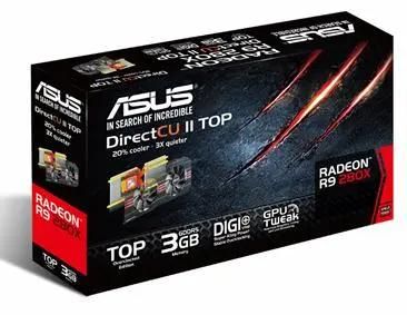ASUS AMD Radeon R9 280X 3 GDDR5 Ret r9280x dc2t 3gd5 v2 854733