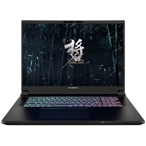 Ноутбук игровой COLORFUL X18 Max HA99A6404TJ-K-C2A, 18", IPS, Intel Core Ultra 9 275HX 2.7ГГц, 24-ядерный, 64ГБ DDR5, 4ТБ SSD, NVIDIA GeForce RTX 5090 для ноутбуков - 24 ГБ, TGP 175Вт, Windows 11 Home, черный [a10207000031]
