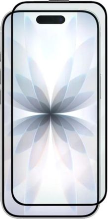 Защитное стекло для экрана ZIBELINO для Apple iPhone 17 антиблик, 3D, 1 шт, черный [ztg-3d-apl-17-blk]