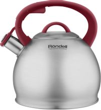 Металлический чайник Rondell RDS-1825, 3л, стальной – купить в Ситилинк ...