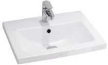 Раковина накладная CERSANIT Como 60, 60х16.5х45 см [s-um-com60/1-w ...
