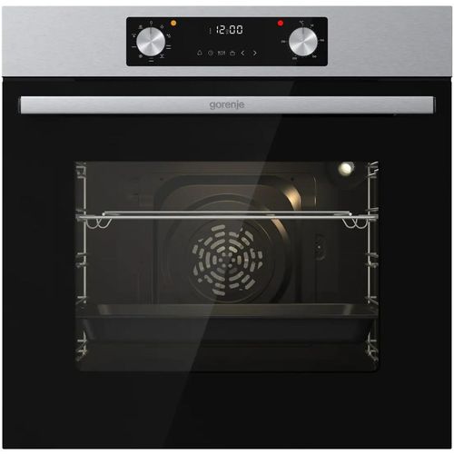 Духовой шкаф электрический Gorenje BO6737E02AXN, 73л, дверца с 2 стеклами, нержавеющая сталь