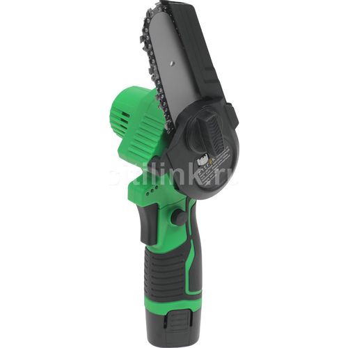 Цепная пила ZITREK GreenSaw 12, аккумуляторная, 12В, 1.5Ач, с двумя аккумуляторами [082-1859]