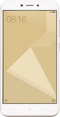 Смартфон Xiaomi Redmi 4X 16Gb,  золотистый