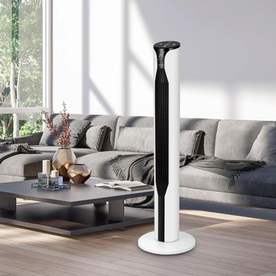 Вентилятор напольный COOLFORT CF-2046, белый и черный – купить в ...