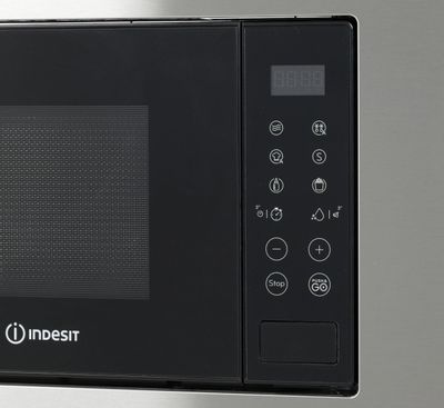 Микроволновая печь Indesit MWI 120 SX, встраиваемая, 20л, 800Вт ...