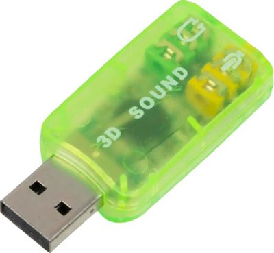 Звуковая карта USB  PD553,  2.0, oem [pd533]