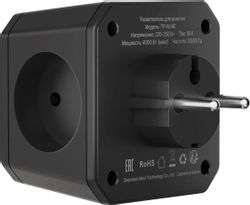 Сетевой разветвитель AGNI TP-WJ4E, черный