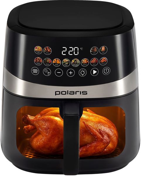 Аэрогриль Polaris PAF 8005W,  черный [026987]