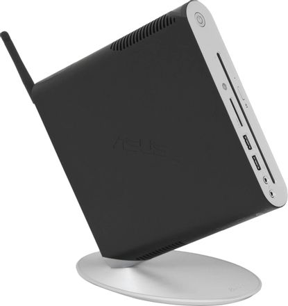 Неттоп ASUS EeeBox PC EB1501P,  Intel Atom D525,  DDR3 2ГБ, 250ГБ,  NVIDIA G218-ION,  CR,  FreeDOS,  черный [90pe2ba21112l0249c0q]