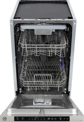 Встраиваемая посудомоечная машина MBS DW-451,  узкая, ширина 44.8см, полновстраиваемая, загрузка 10 комплектов