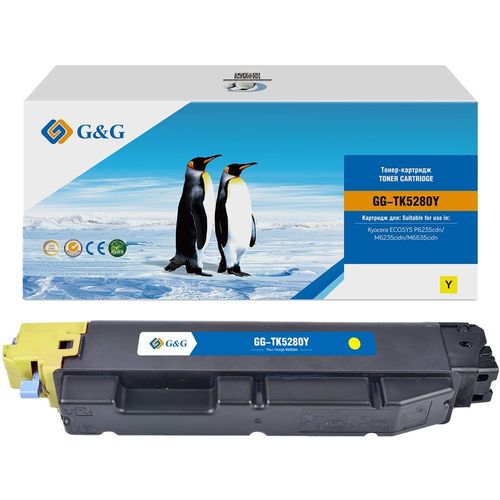Картридж G&G GG-TK5280Y, TK5280Y, желтый / GG-TK5280Y