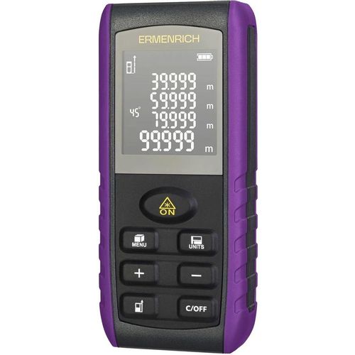 Лазерный дальномер ERMENRICH GE60, 1 класс лазера, 690нм, луч красный [85319]