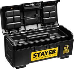 Ящик для инструментов Stayer 38167-24, черный