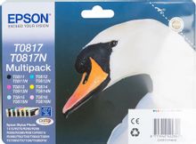 Картридж Epson T0817, 6 цветов / C13T11174A10 – купить в Ситилинк | 549497