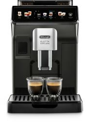 Кофемашина автоматическая DeLonghi Eletta Explore ECAM450.55.G, серебристый/черный