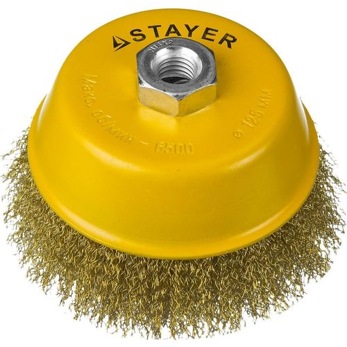 Щетка чашечная Stayer 35125-060_z01, 60мм, по металлу
