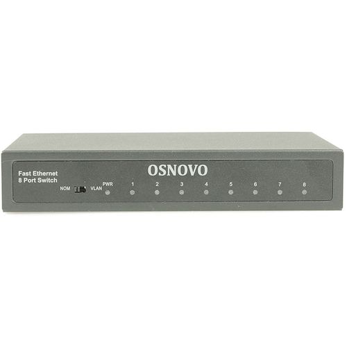 Коммутатор OSNOVO SW-10800, неуправляемый, 8 — цена и наличие Коммутатор OSNOVO SW-10800, неуправляемый, 8