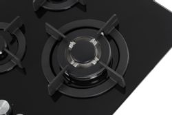 Газовая варочная панель LEX GVG 430 BL, черный