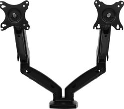 Кронштейн для мониторов ULTRAMOUNTS UM705, до 27", до 13кг, настольный, поворот и наклон верт.перемещ., черный