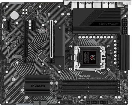 Материнская плата ASRock B650 PG LIGHTNING, Socket AM5, AMD B650, ATX, Ret