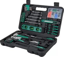 Изображение товара Набор инструментов CARTMAN 152 предмета в жестком кейсе для домашних и профессиональных работ