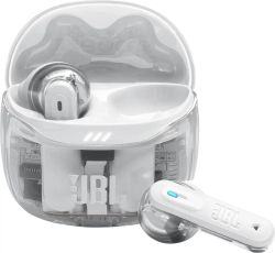 Наушники JBL Tune Flex 2 Ghost Edition, Bluetooth, прозрачный/белый