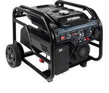 Изображение товара Бензиновый генератор Hyundai HHY 12050FE, 220 В, 10кВт, на колёсах