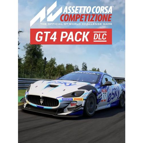 Дополнение к игре 505 GAMES Assetto Corsa Competizione GT4 Pack, для ПК, регион: Россия,СНГ, RUS (интерфейс и субтитры)