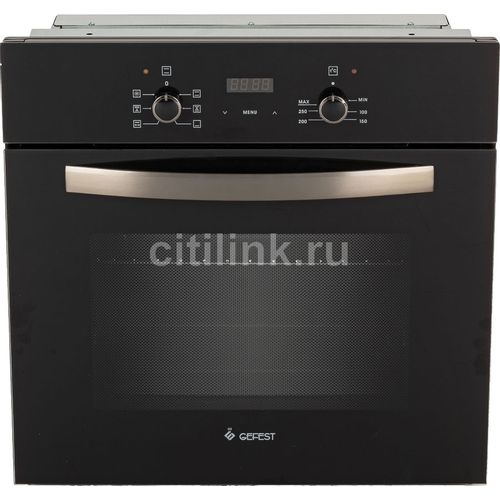 Духовой шкаф электрический GEFEST ЭДВ ДА 622-02 А, 55л, черный