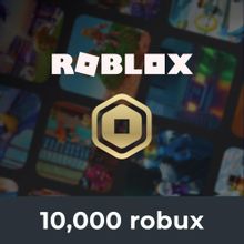 Изображение товара Пополнение ROBLOX 10000 Robux карта оплаты электронная
