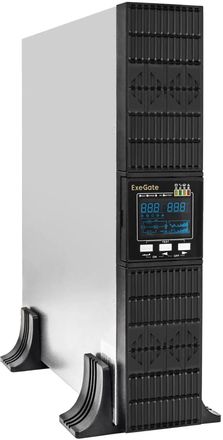 ИБП EXEGATE PowerExpert ULS-575-10kVA.LCD.AVR.T.USB.RS232.SNMP.2U,  10000ВA [ex296960rus]