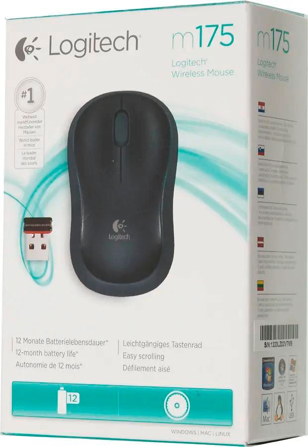 Logitech M175 USB 910 002778 672338