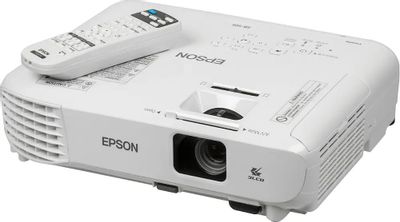 Проектор Epson EB-S05,  белый [v11h838040]