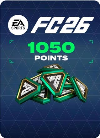 Пополнение игровой валюты ELECTRONIC ARTS EA Sports FC 26: 1050 FC Points,  регион: Россия, Весь мир