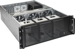 Корпус для сервера монтируемый в стойку EXEGATE Pro 4U650-18, 4U, 600 Вт, черный