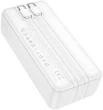 Изображение товара Внешний аккумулятор (Power Bank) Hoco J118B, 30000мAч, белый Изображение товара Внешний аккумулятор (Power Bank) Hoco J118B, 30000мAч, белый