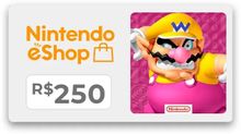 Изображение товара Пополение игровой валюты Nintendo 250 BRL для региона Бразилия