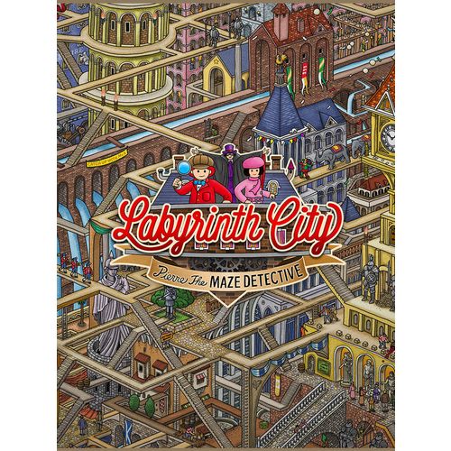 Игра для ПК Games of PID Labyrinth City: Pierre the Maze Detective (0+)